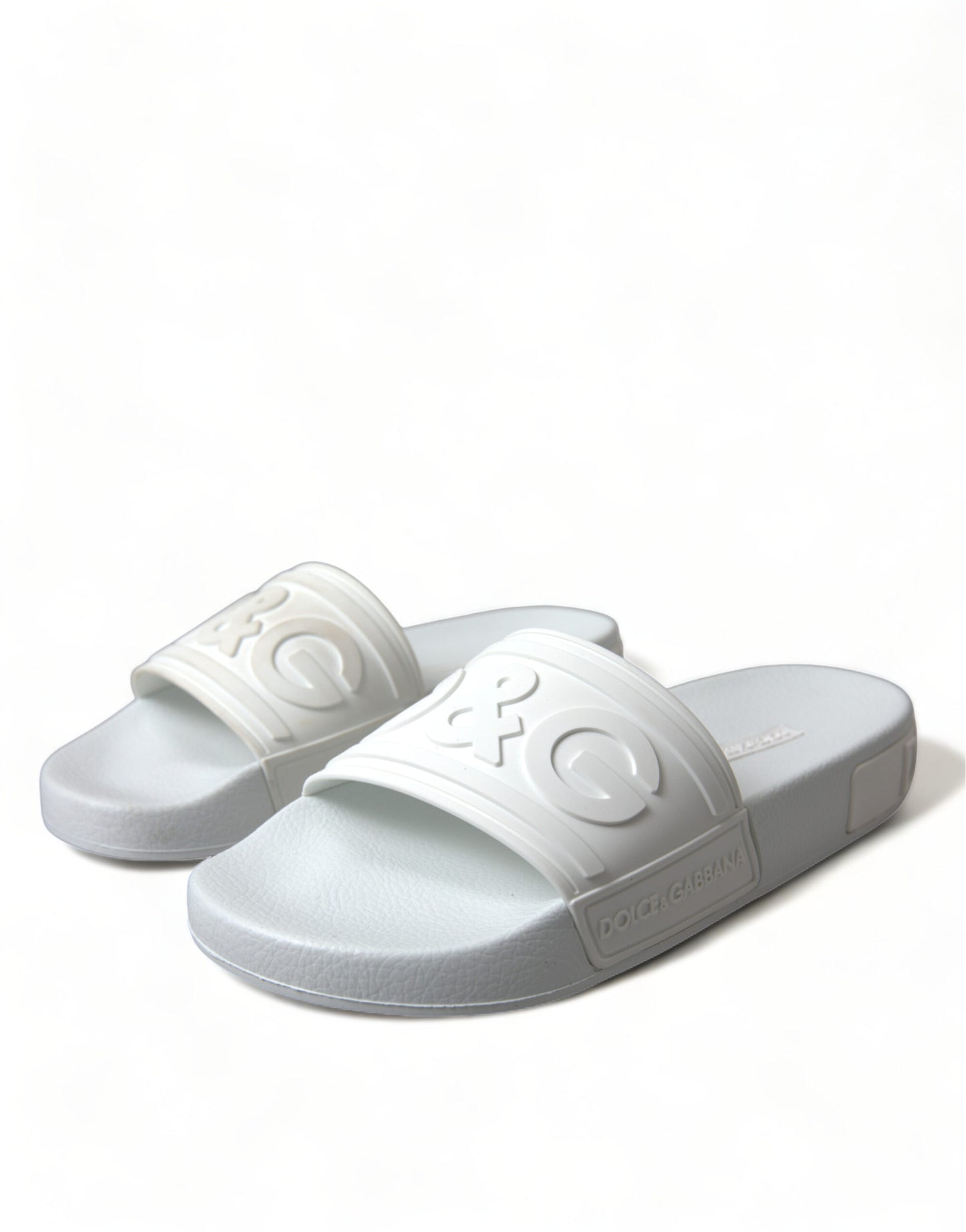 Elegant White Logo Slides