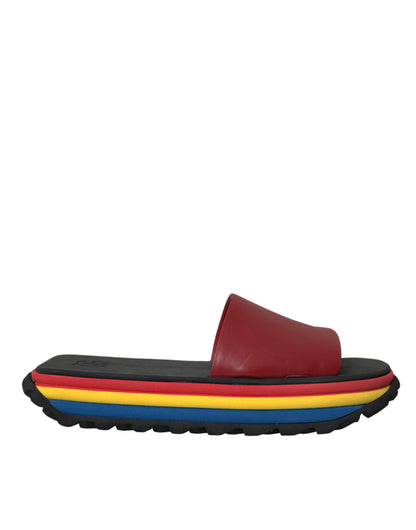 Multicolor Nappa DEVOTION Sandals Shoes