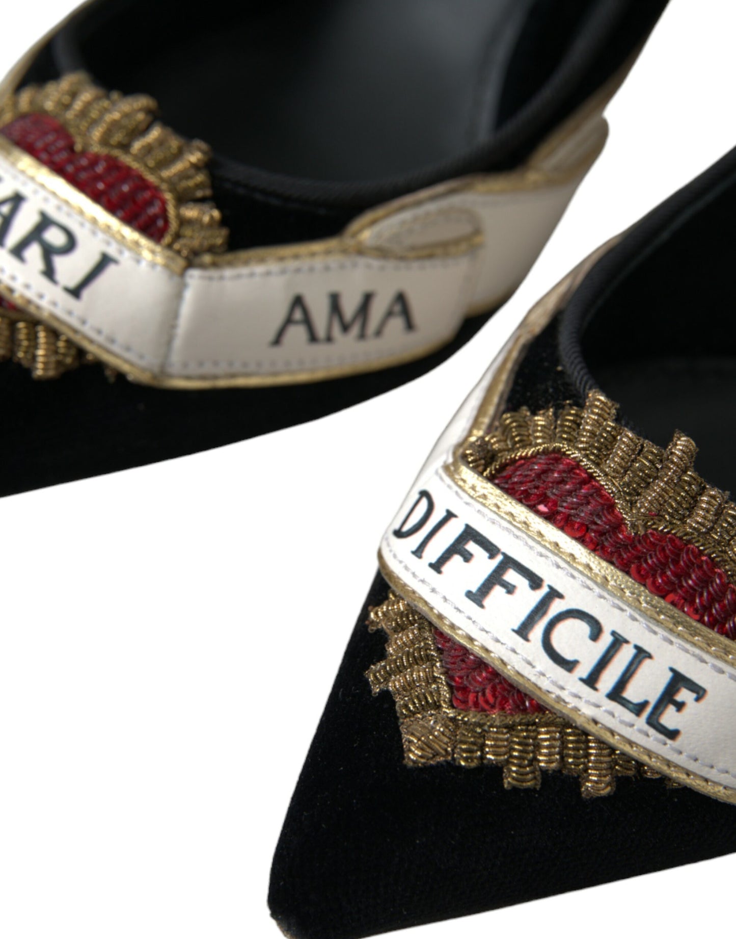 Black Suede Leather Amari Heels Pumps Shoes