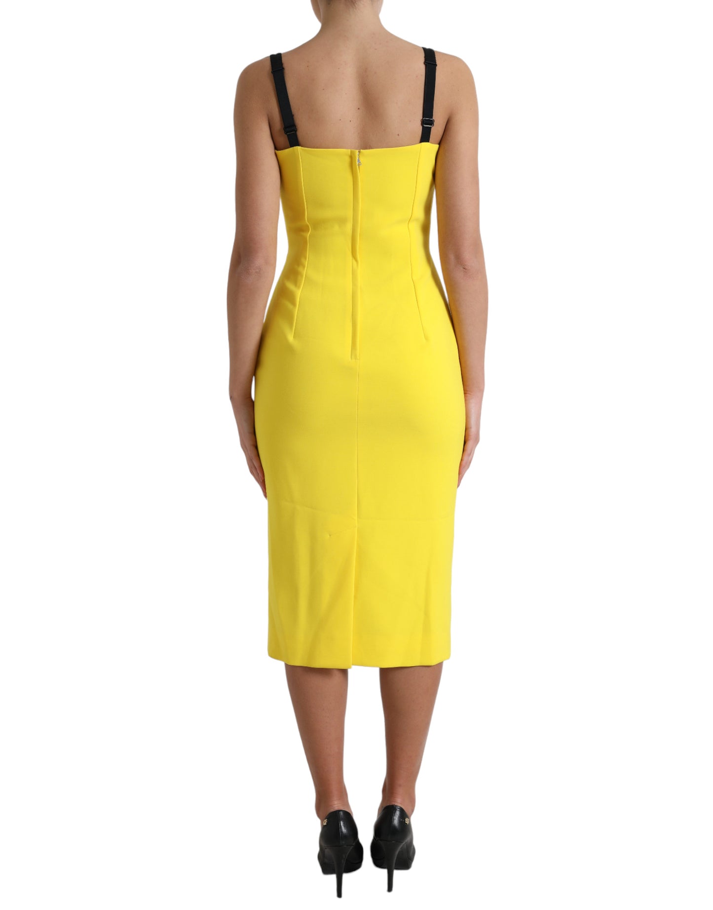 Sunshine Chic Sleeveless Midi Dress