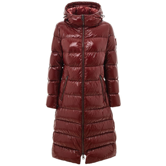 Red Polyamide Jackets & Coat