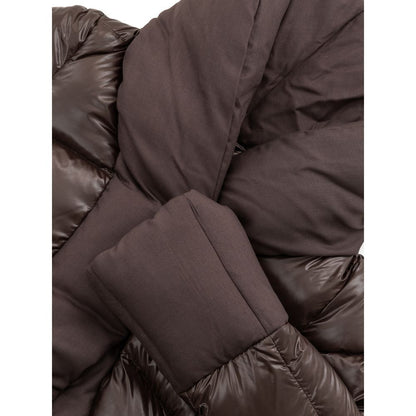 Brown Polyamide Jackets & Coat