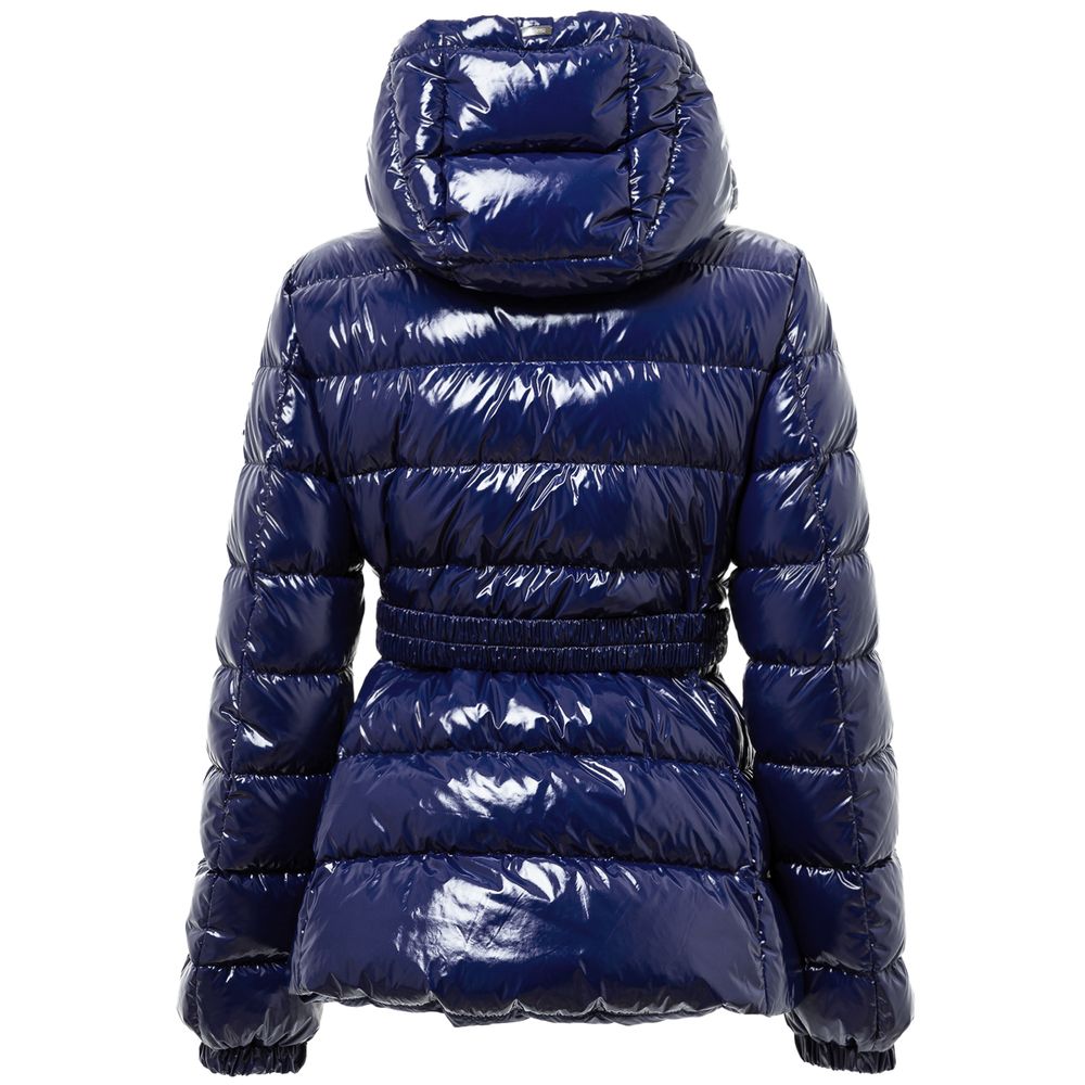 Blue Polyamide Jackets & Coat