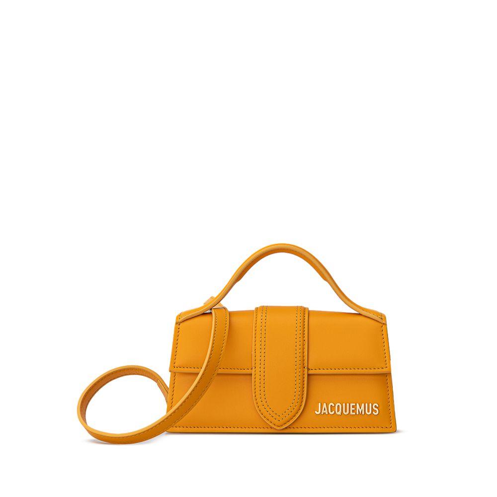 Orange Leather Handbag