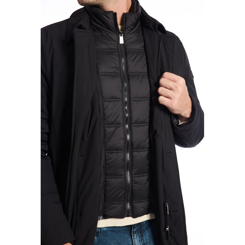 Black Polyester Jacket