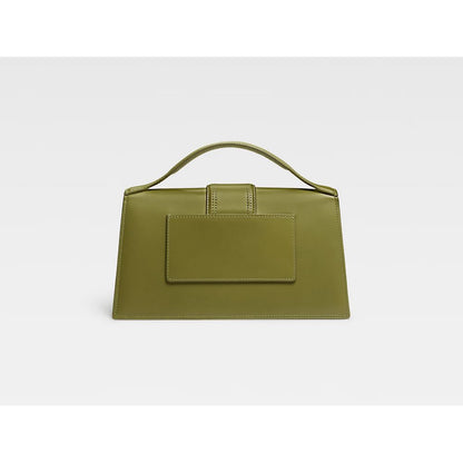 Green Leather Crossbody Bag