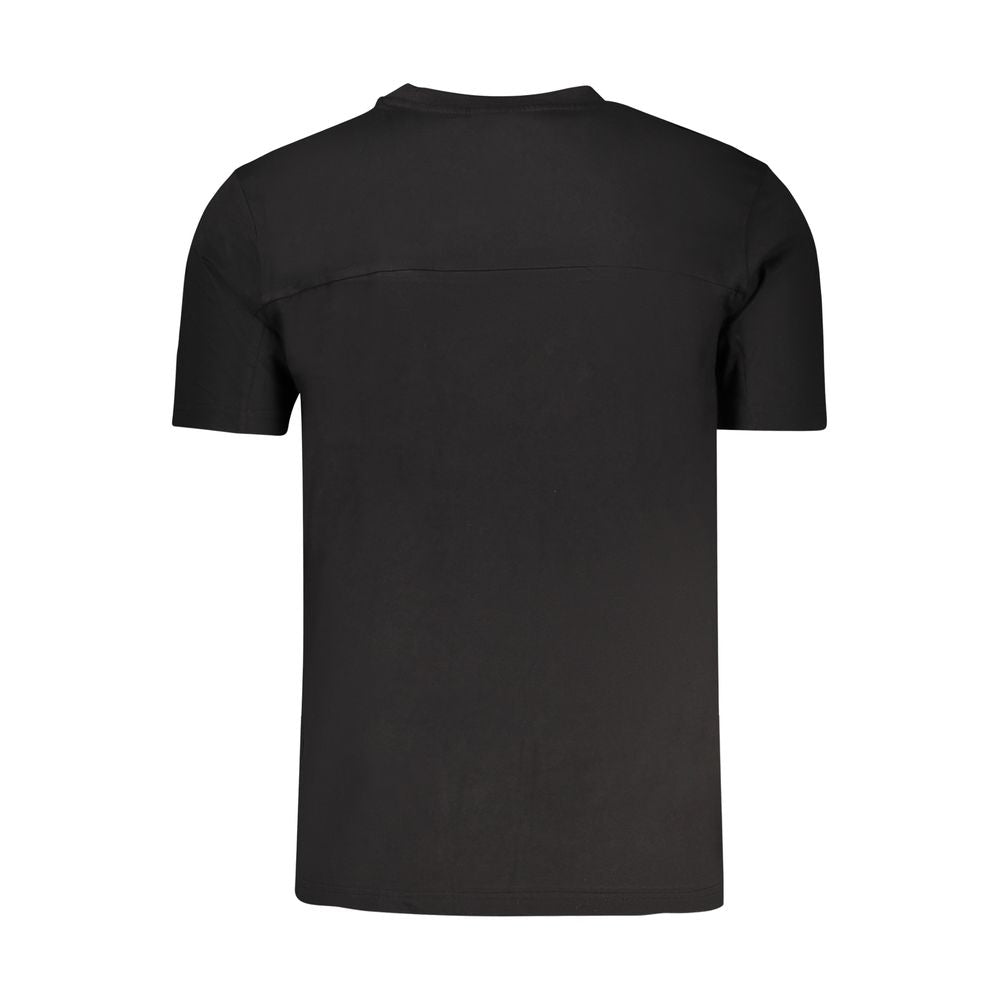 Black Cotton T-Shirt