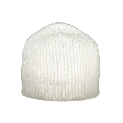 White Polyester Hat