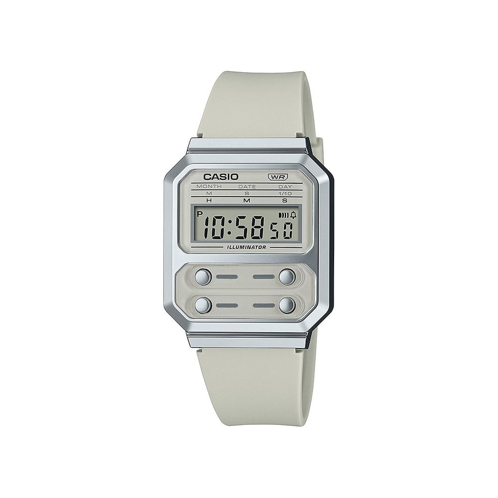 Beige Silicone Watch