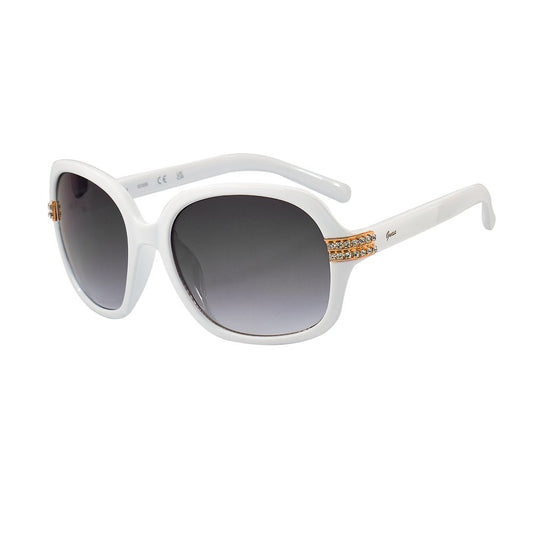 White Resin Sunglasses