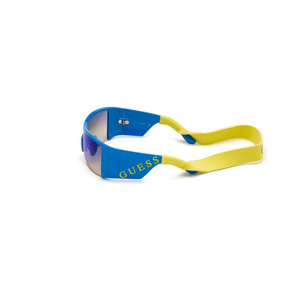 Blue Injected Sunglasses