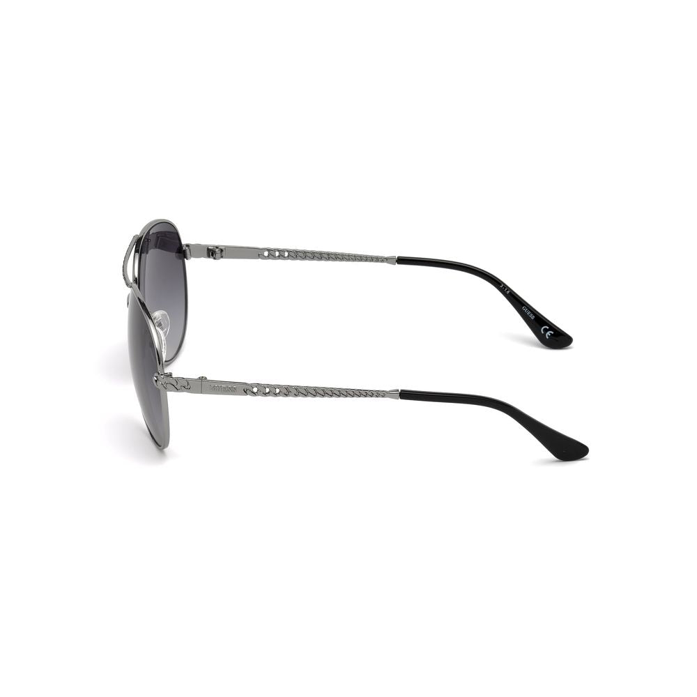 Gray Metal Sunglasses