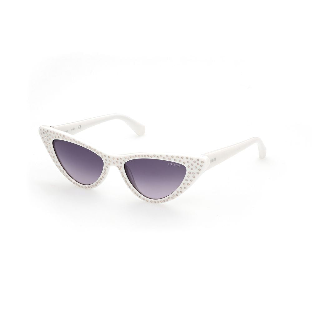 White Resin Sunglasses