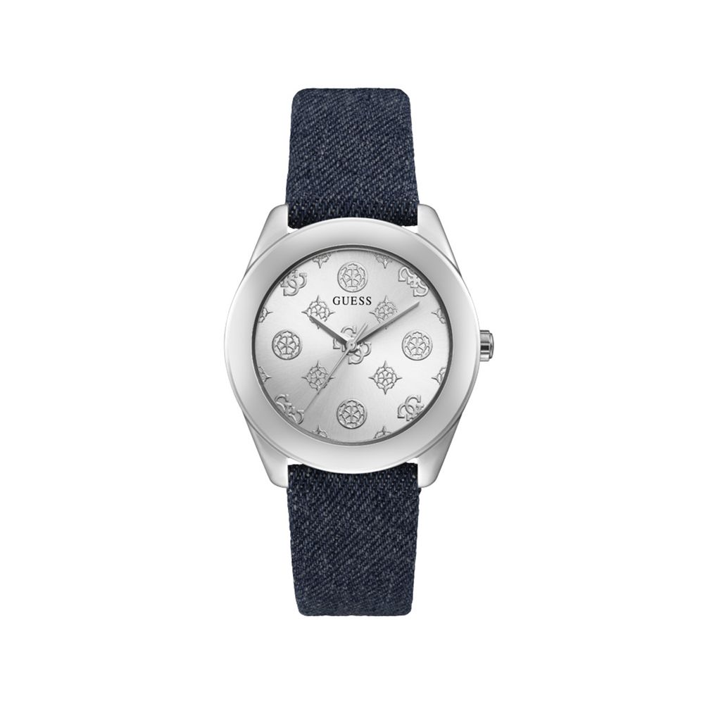 Blue Leather Watch