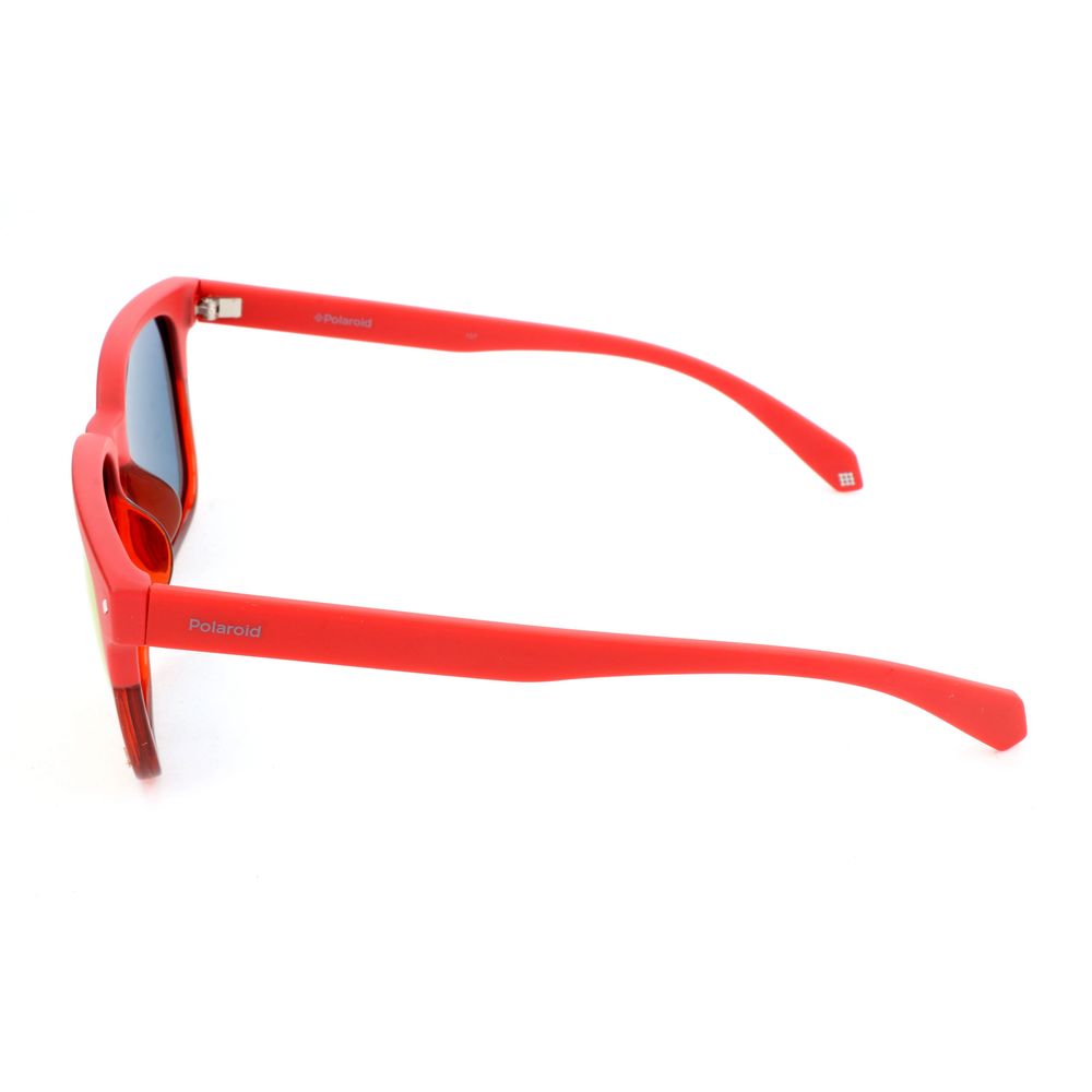 Red Polycarbonate Sunglasses