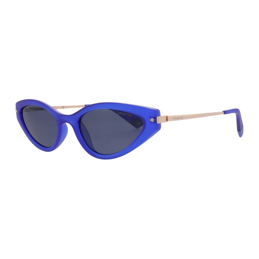 Blue Polycarbonate Sunglasses