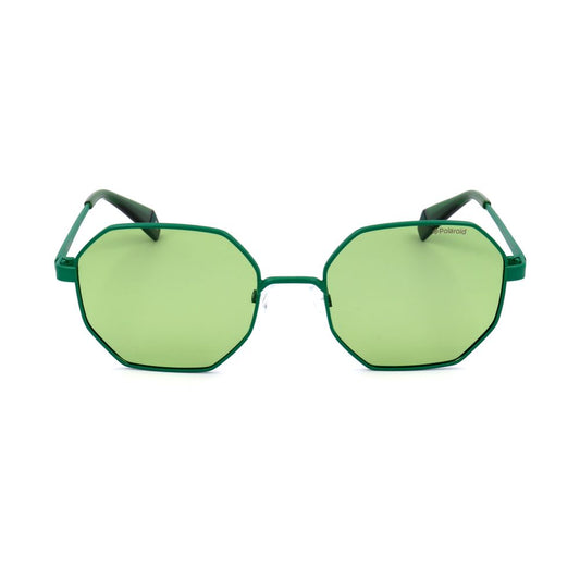 Green Metal Sunglasses