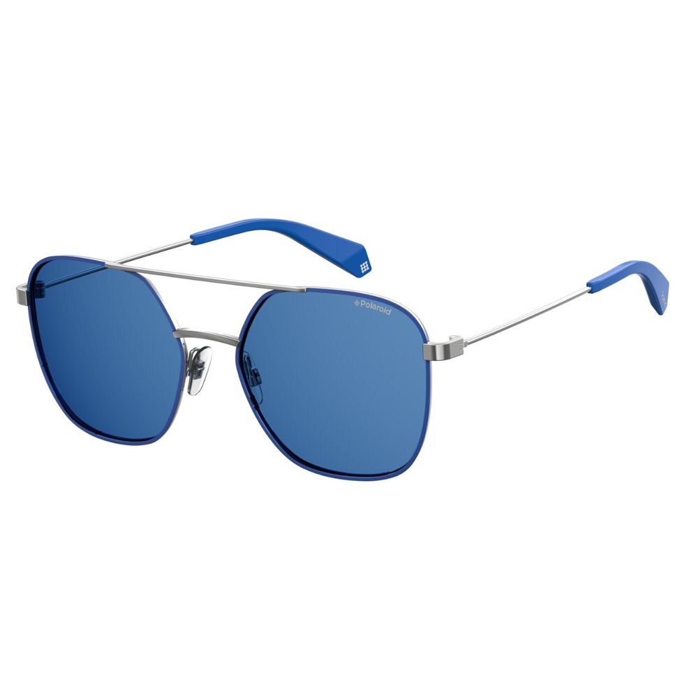 Blue Metal Sunglasses