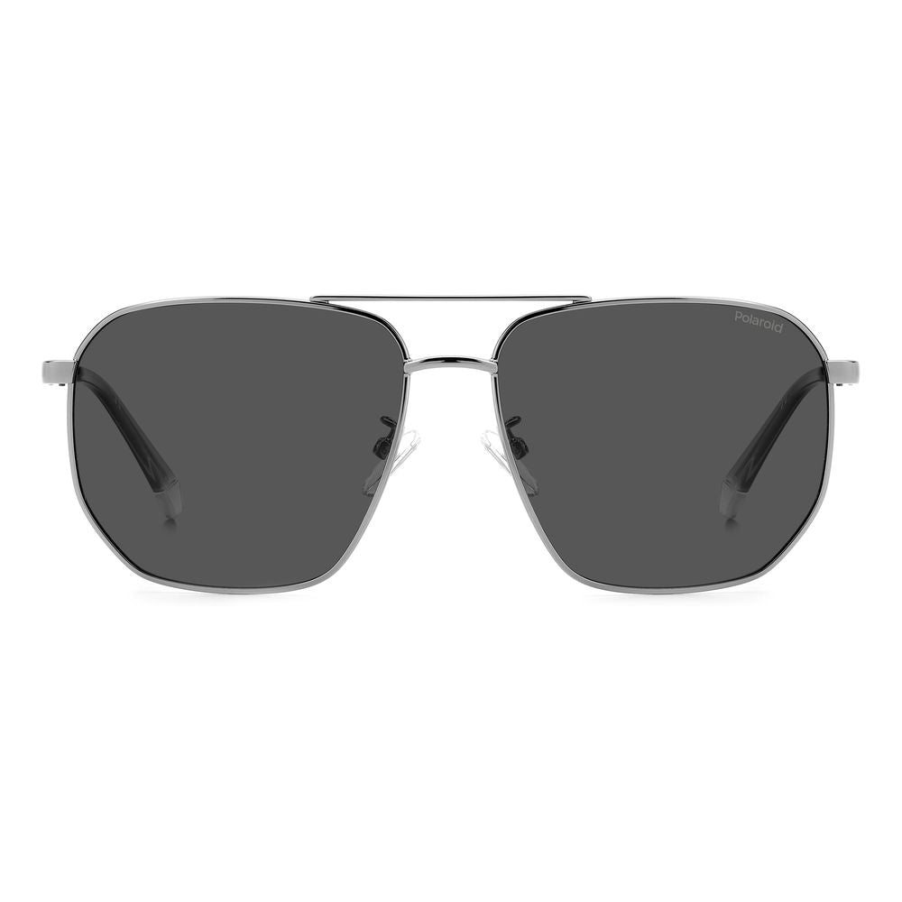 Gray Metal Sunglasses