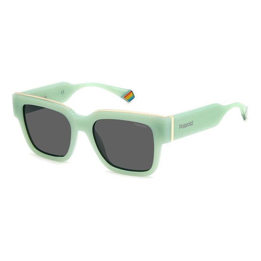 Green Resin Sunglasses