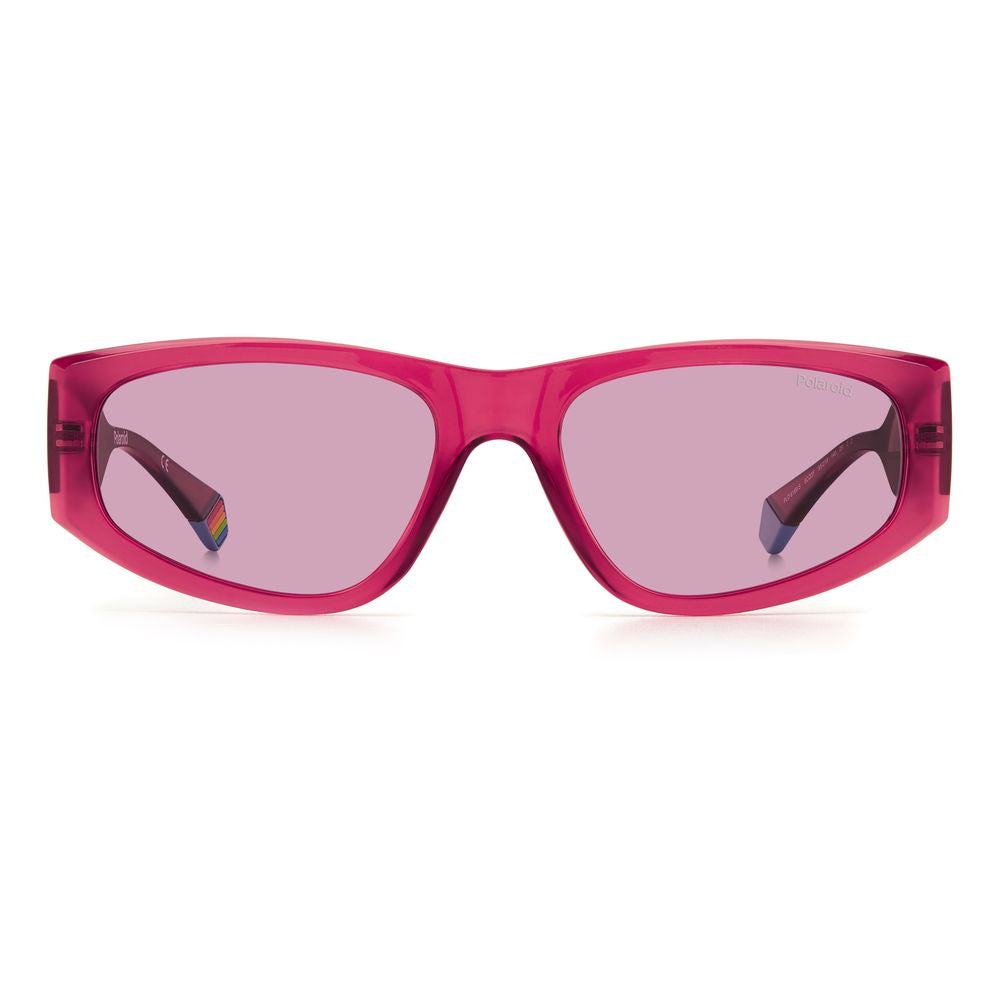 Red Plastic Sunglasses