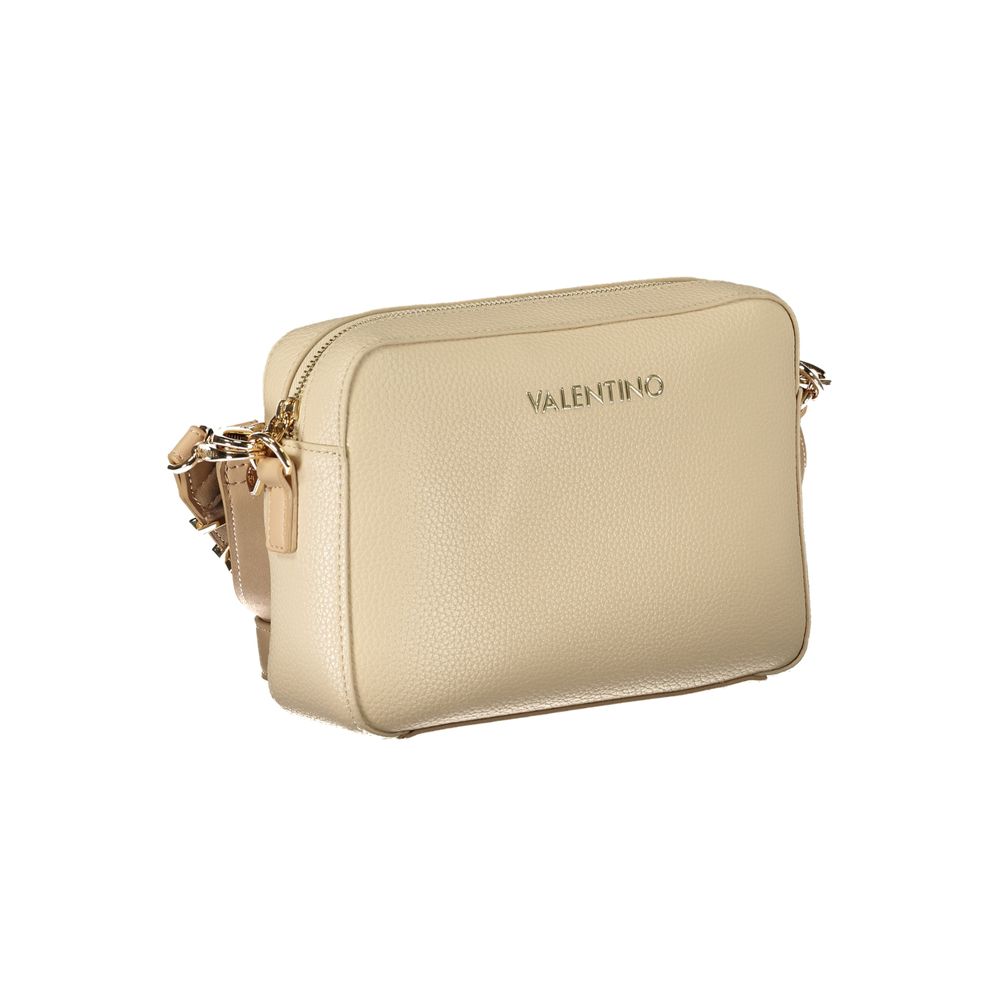 Beige Polyethylene Handbag