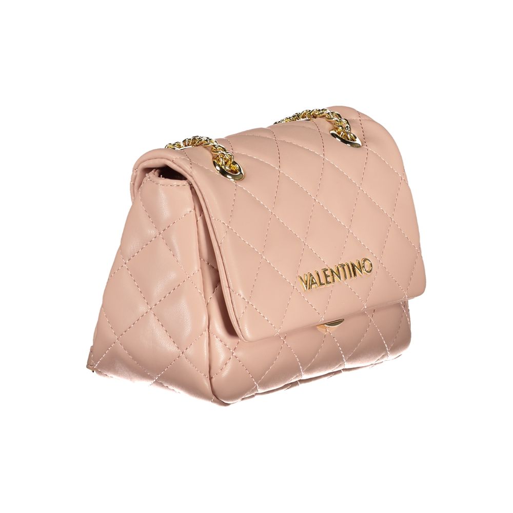 Pink Polyethylene Handbag