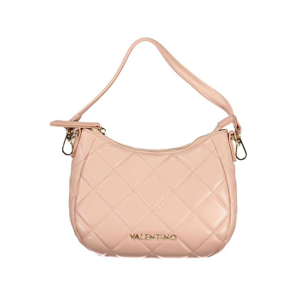 Pink Polyethylene Handbag