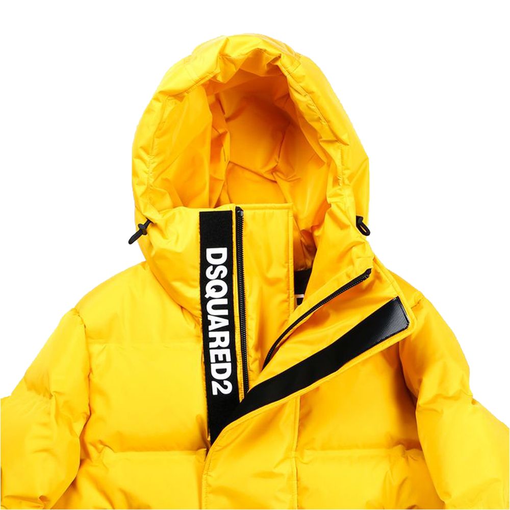 Yellow Nylon Jacket