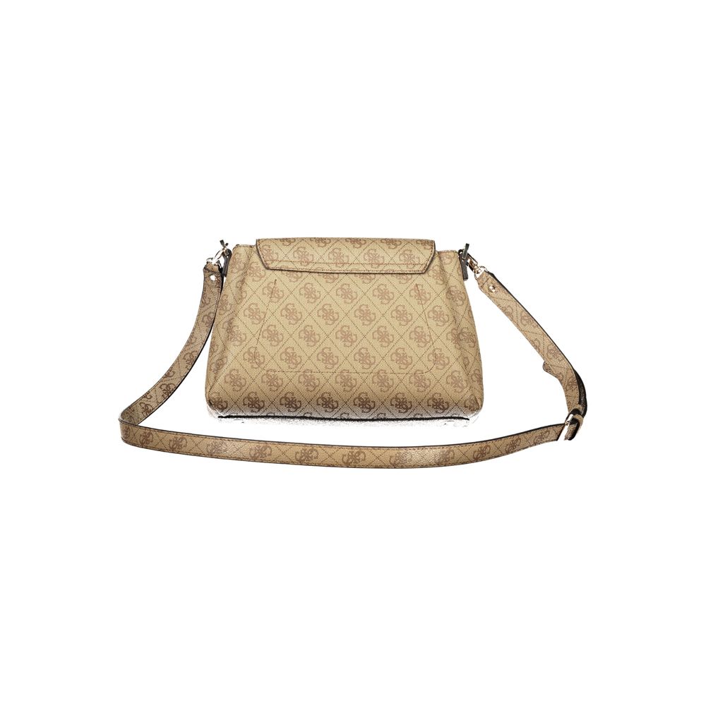 Beige Polyethylene Handbag