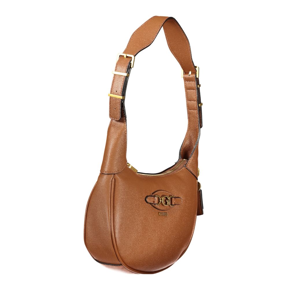 Brown Polyethylene Handbag