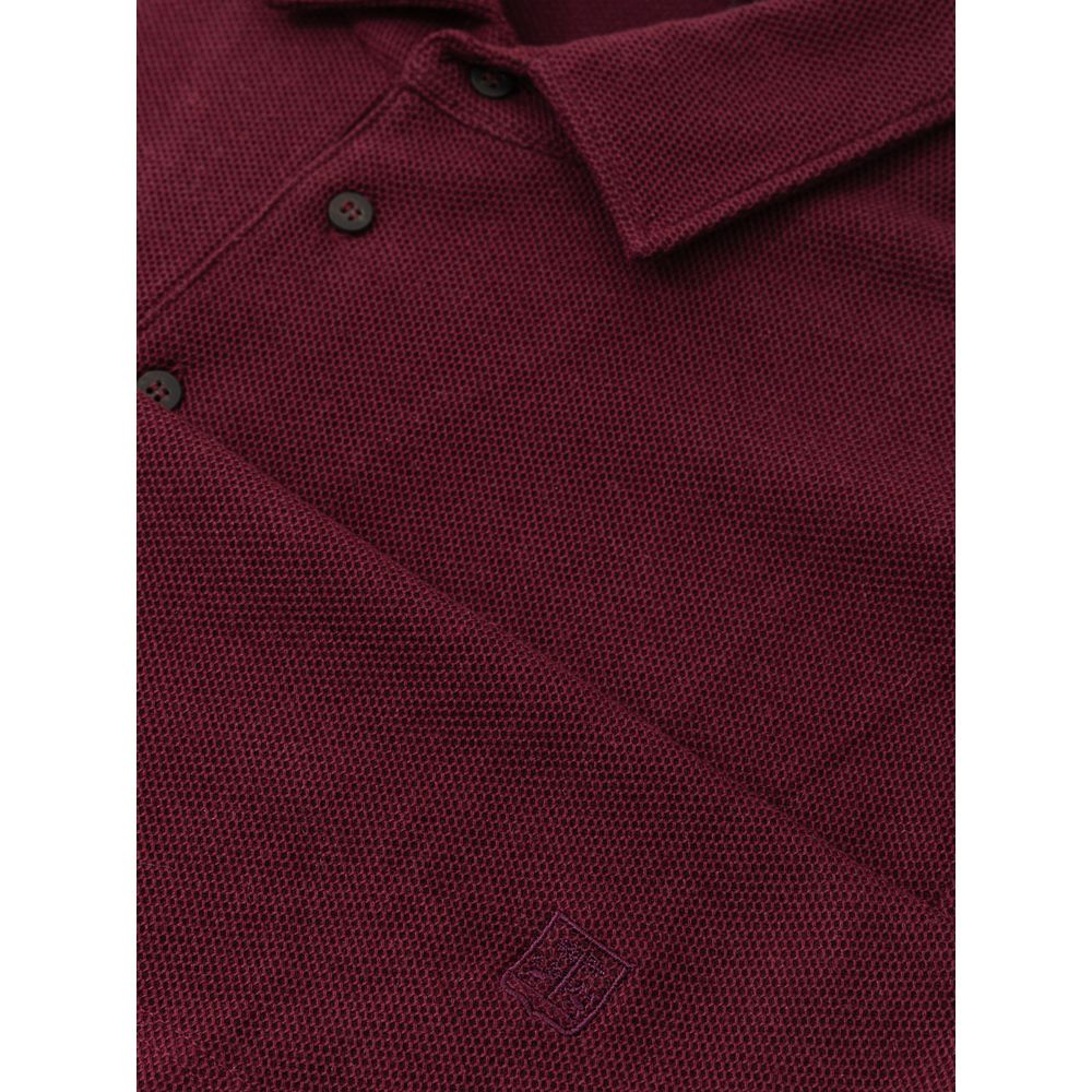 Bordeaux Cotton Polo Shirt