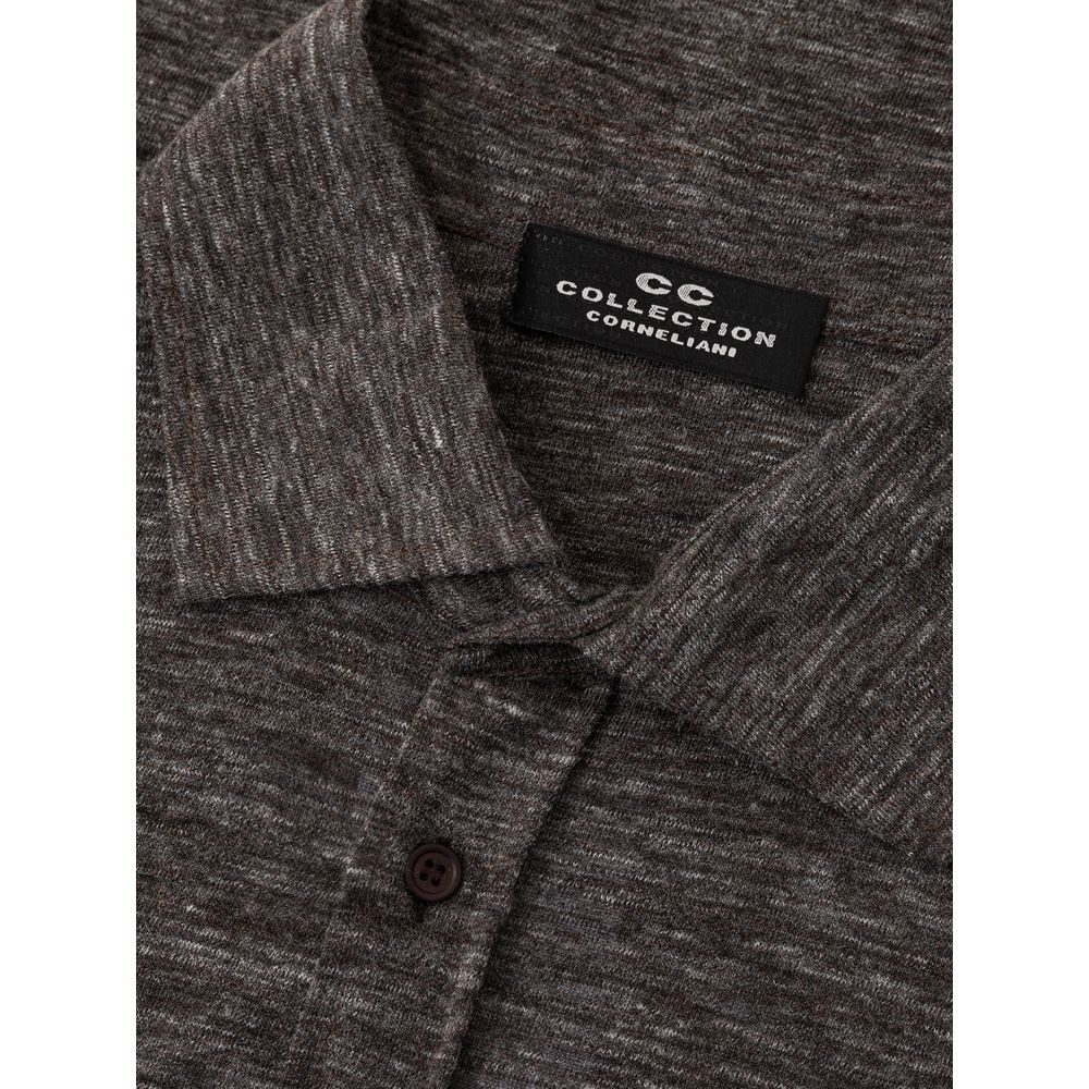 Gray Wool Shirt