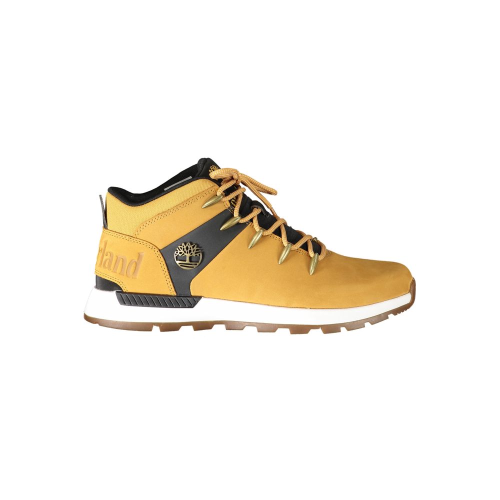 Yellow Polyester Sneaker