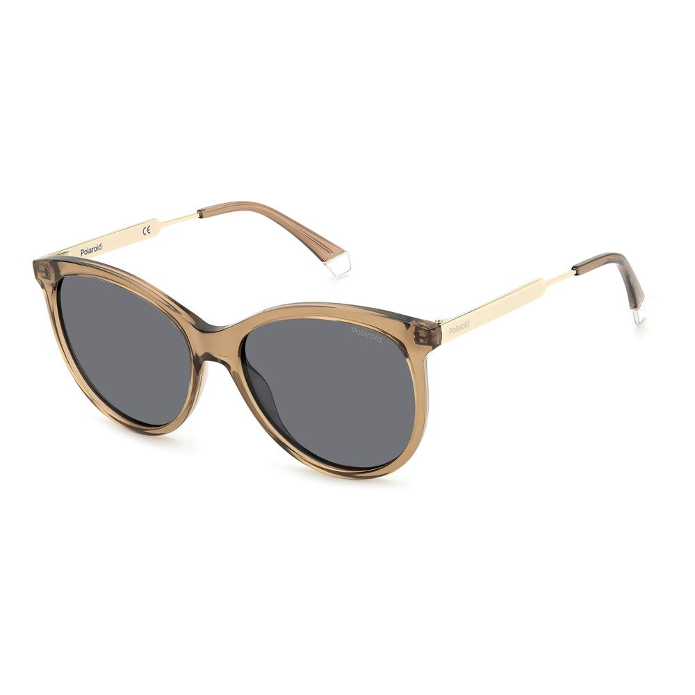 Beige Resin Sunglasses