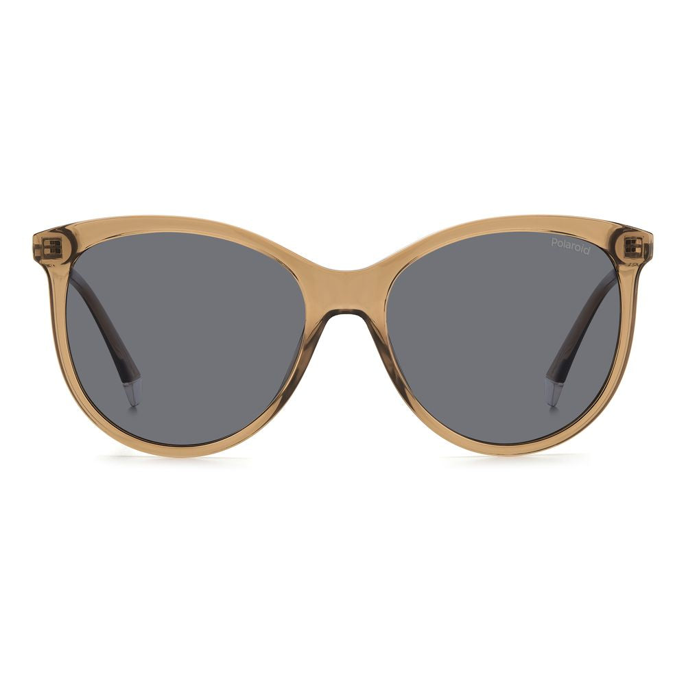 Beige Resin Sunglasses