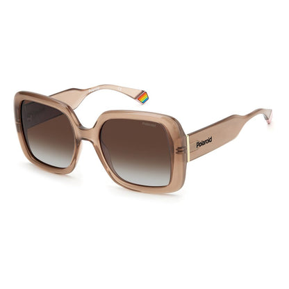 Beige Resin Sunglasses