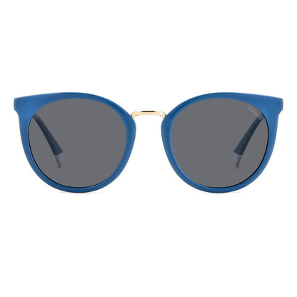 Blue Resin Sunglasses