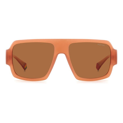 Beige Resin Sunglasses