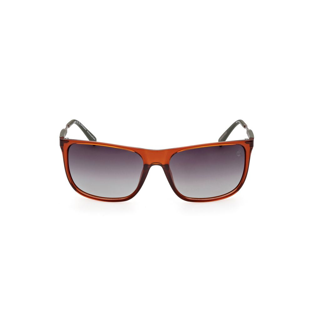 Brown Injected Sunglasses