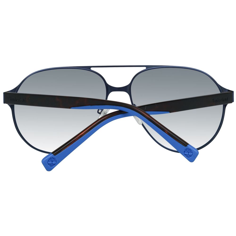 Blue Metal Sunglasses