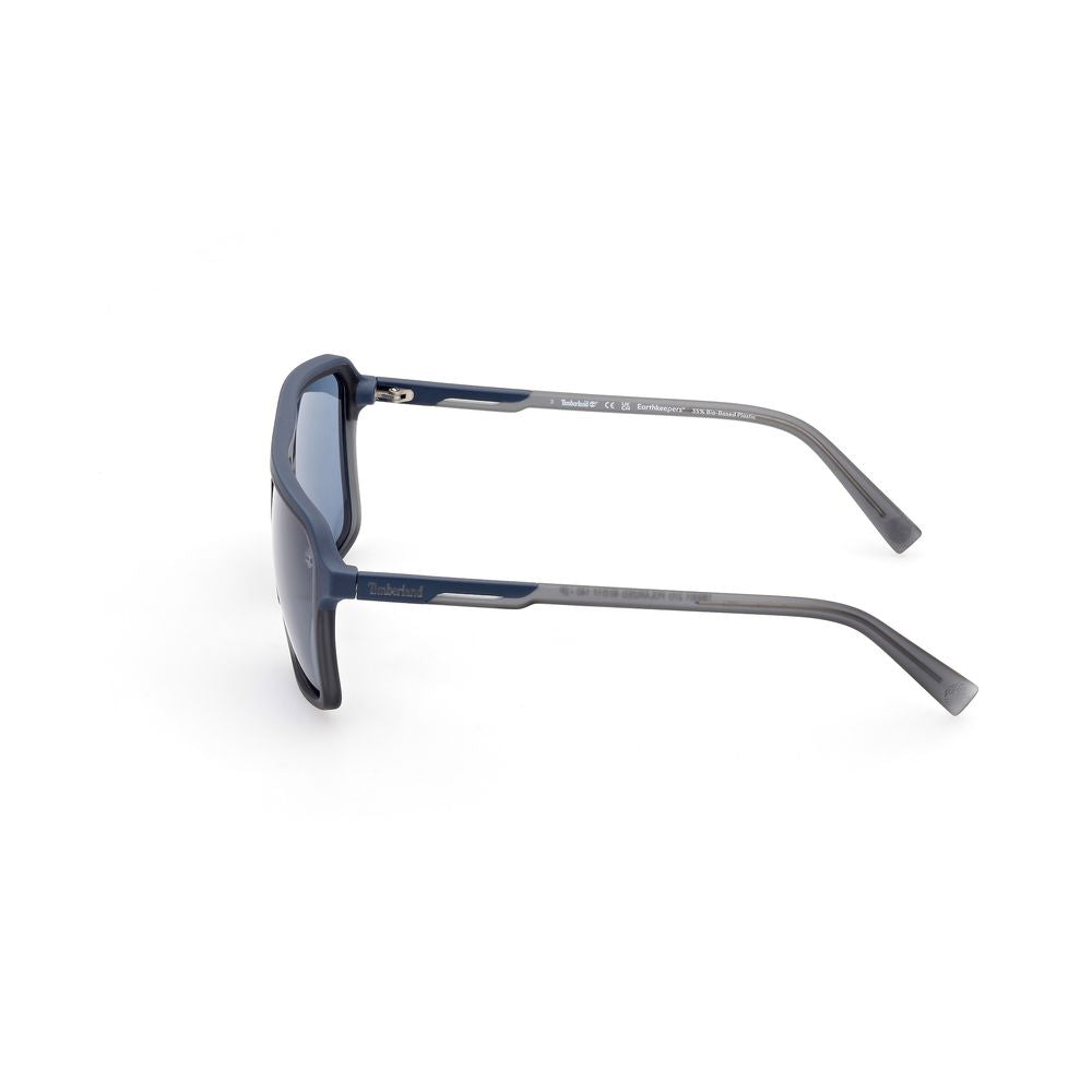 Blue Injected Sunglasses