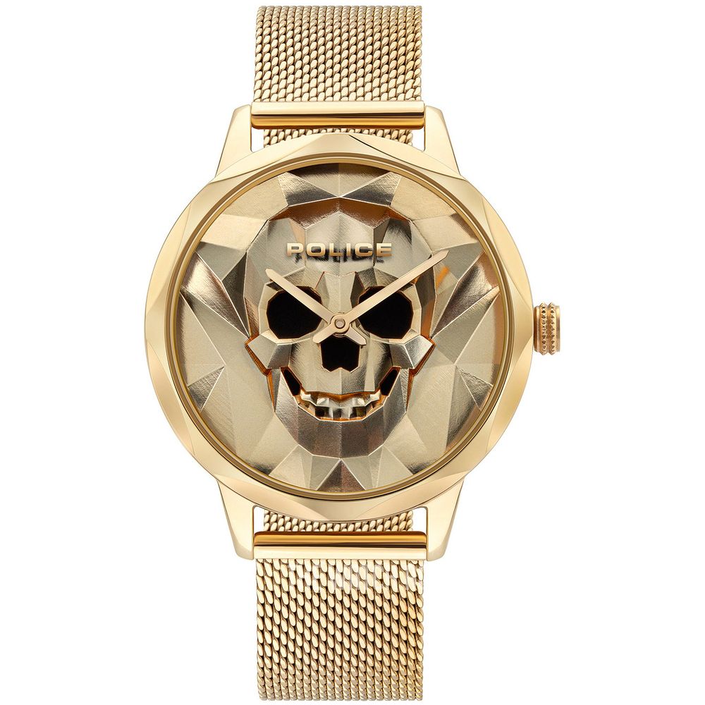 Gold Stainless Steel Watch