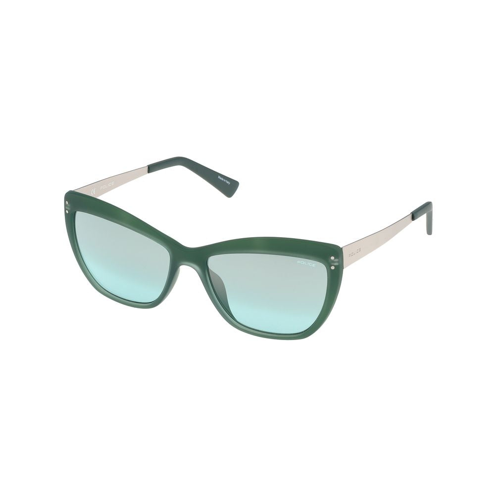 Green Injected Sunglasses