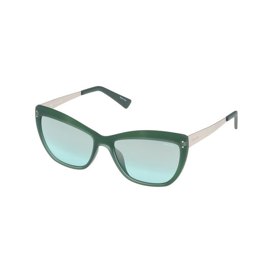 Green Injected Sunglasses