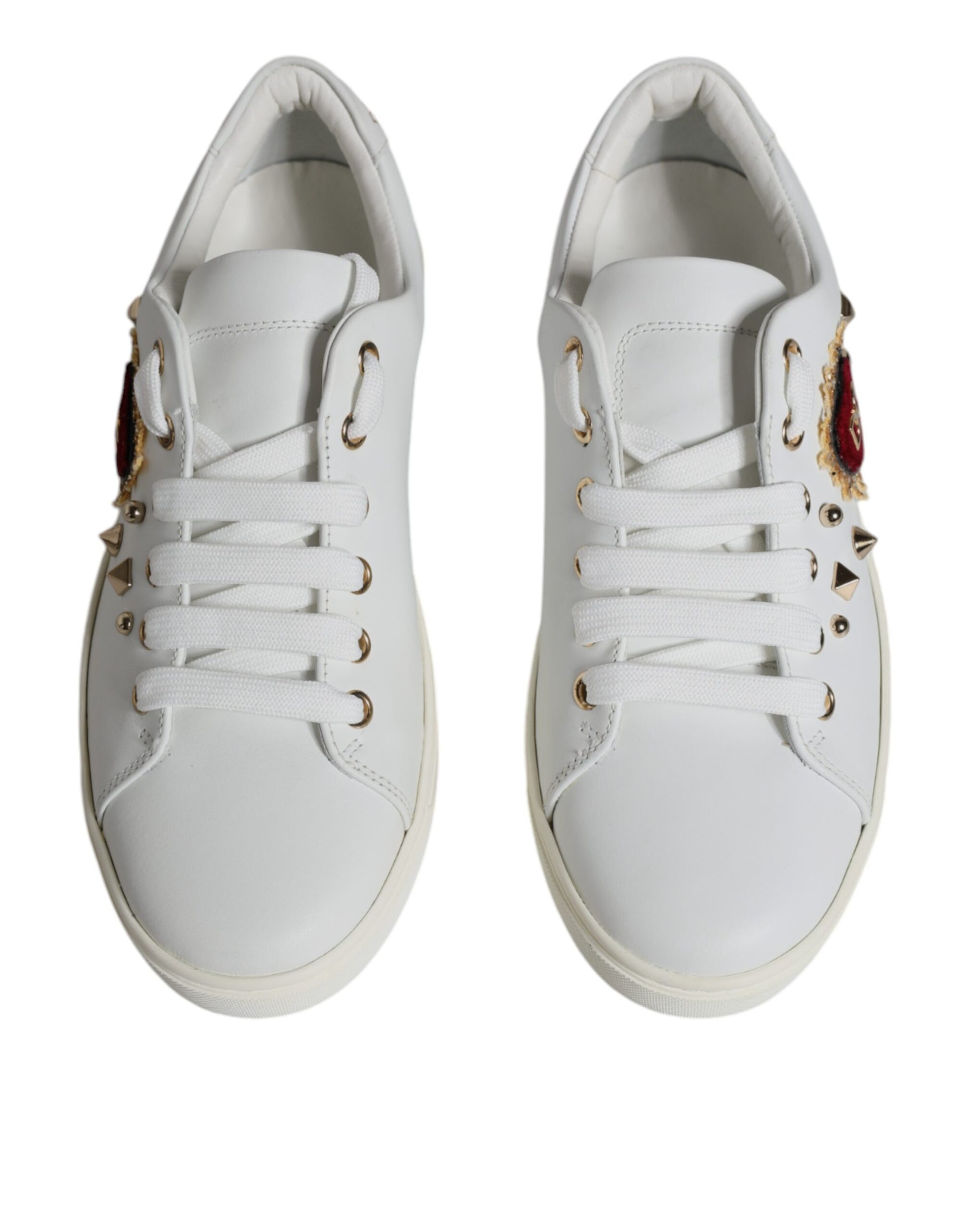 White Portofino Sacred Heart Sneakers Shoes