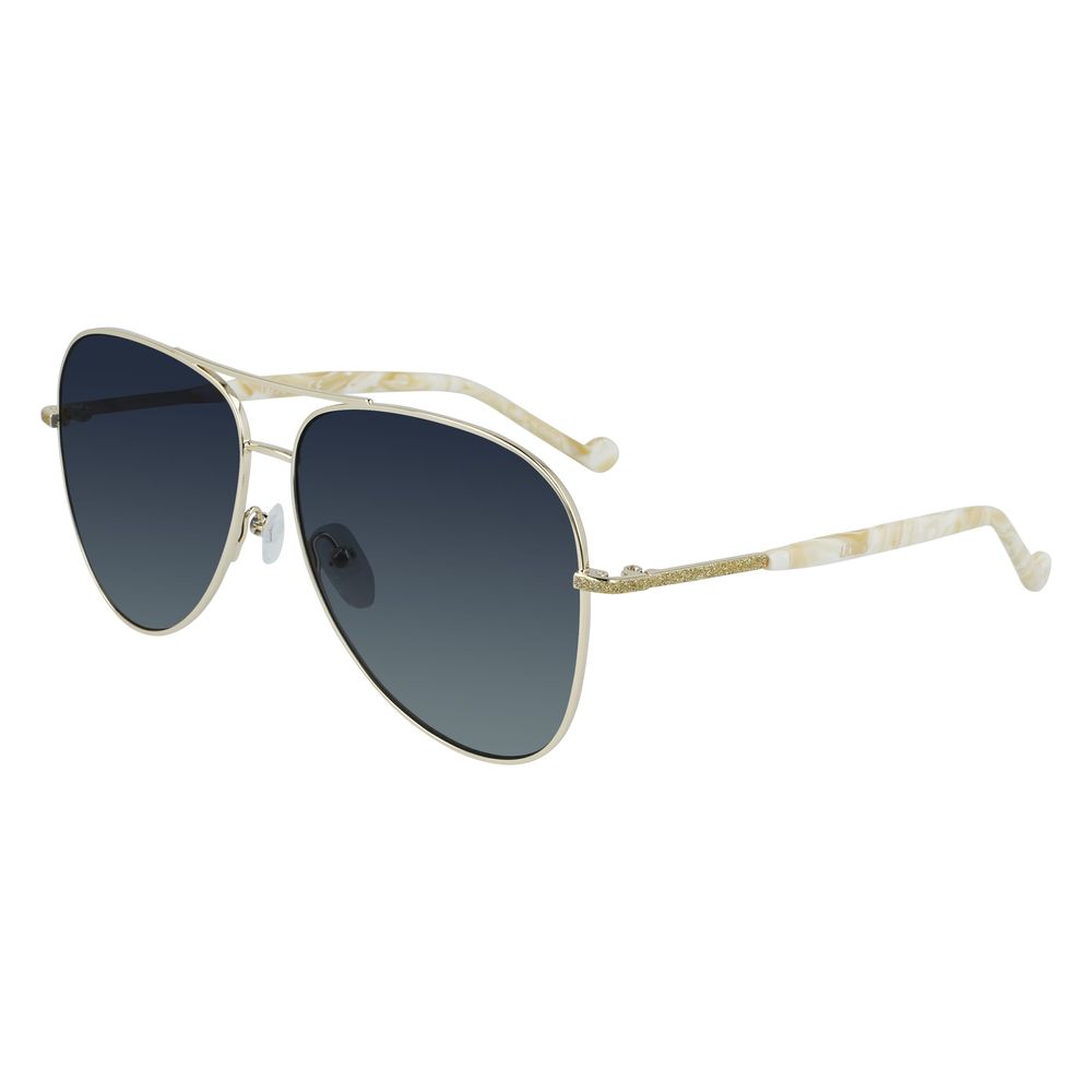 Yellow Metal Sunglasses