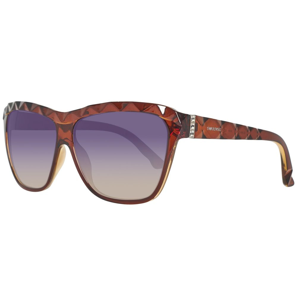 Brown Injected Sunglasses