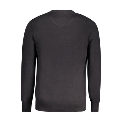 Black Cotton Sweater