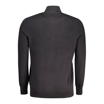 Black Cotton Sweater